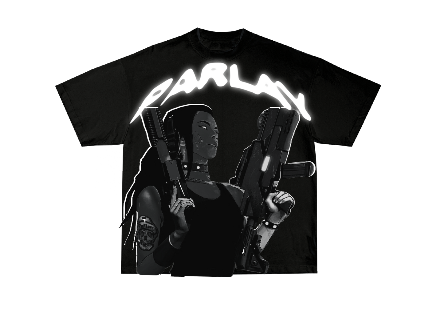 Black Ms SOB Tee